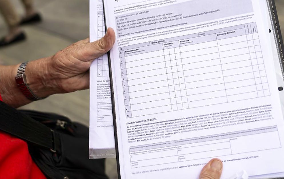 Die Bundeskanzlei hat bei der Bundesanwaltschaft eine Strafanzeige wegen Verdachts auf Wahlfälschung eingereicht.