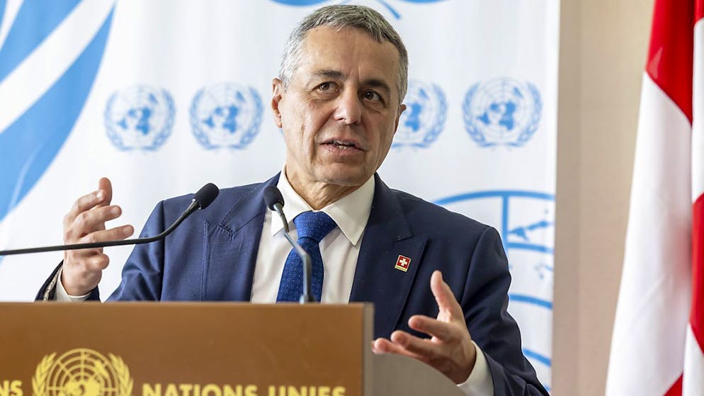 "La Svizzera deve riflettere su dove può essere utile, e come mediatrice lo è", ha detto oggi Cassis in un incontro con la stampa a New York. (foto d'archivio)