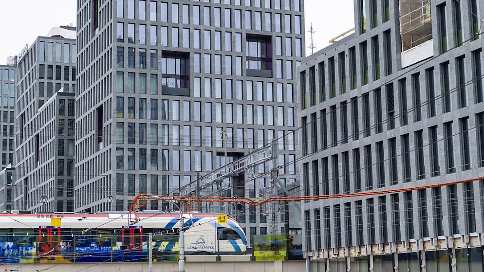 La banque genevoise Ninety-Six Partners, anciennement Parficom, a obtenu une licence de gestionnaire de fortune. Elle est désormais établie dans le quartier des affaires de Lancy-Pont-Rouge (illustration).