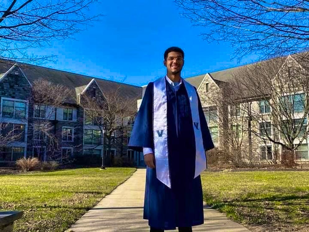 Lyam MacKinnon graduated from Villanova University with a degree in economics and political science.