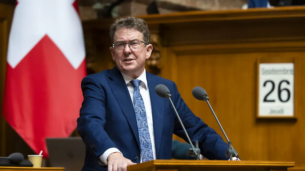 Albert Rösti était farouchement opposé au projet mis sur la table jeudi.