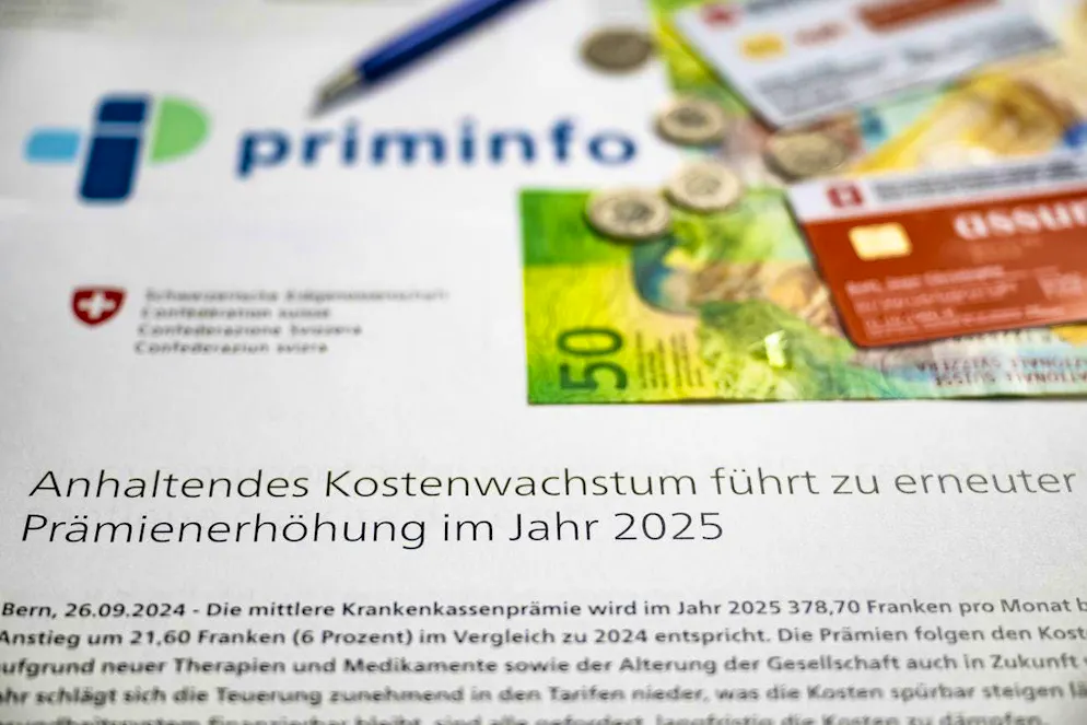 Health insurance premiums will rise by six percent in 2025.