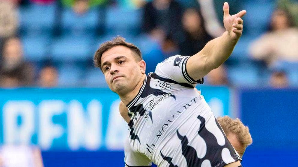 The afternoon in Lucerne did not go Xherdan Shaqiri's way.