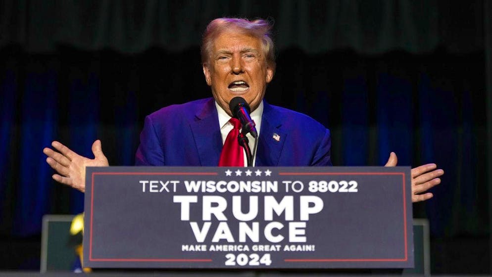 Donald Trump repeatedly rails against immigrants, calling them "criminals" and "rapists".