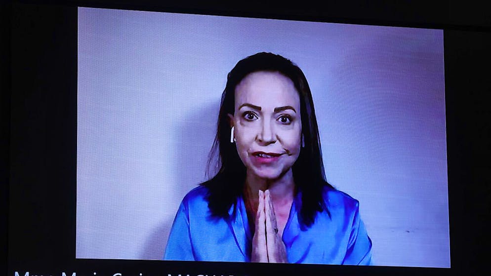 Politica. Machado: «Il regime in Venezuela sta iniziando a cadere»