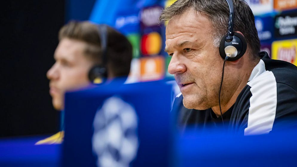 YB-Trainer Patrick Rahmen spricht über das anstehende Champions-League-Duell mit Barcelona