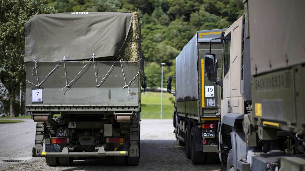La police a constaté que plusieurs véhicules de l'armée ont été brûlés à Grolley (image d’illustration).