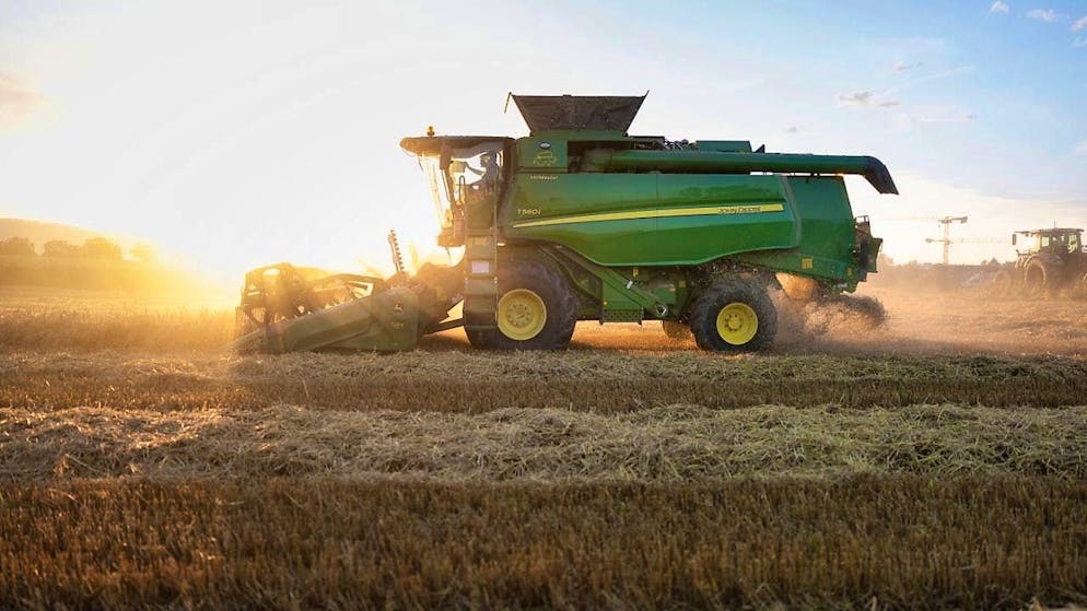 Due to the frequently wet weather, less grain could be harvested than usual. The federal government is therefore making it easier to import bread grain. (symbolic image)