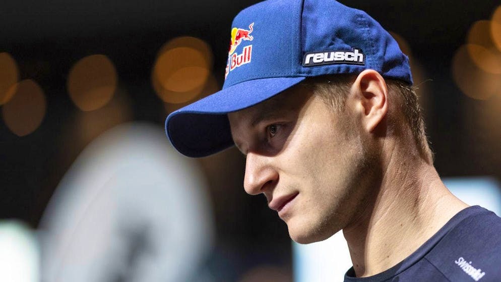 Marco Odermatt is confident ahead of the start of the season. (KEYSTONE/Til Buergy)