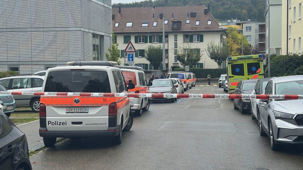 Das Gebiet ist grossräumig abgesperrt.