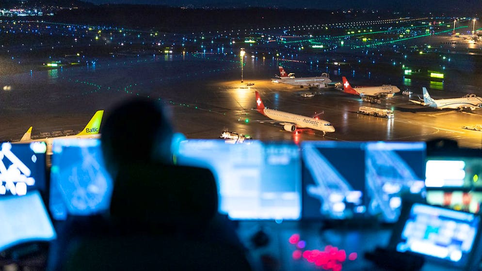 C'è sempre parecchio movimento allo scalo di Zurigo.