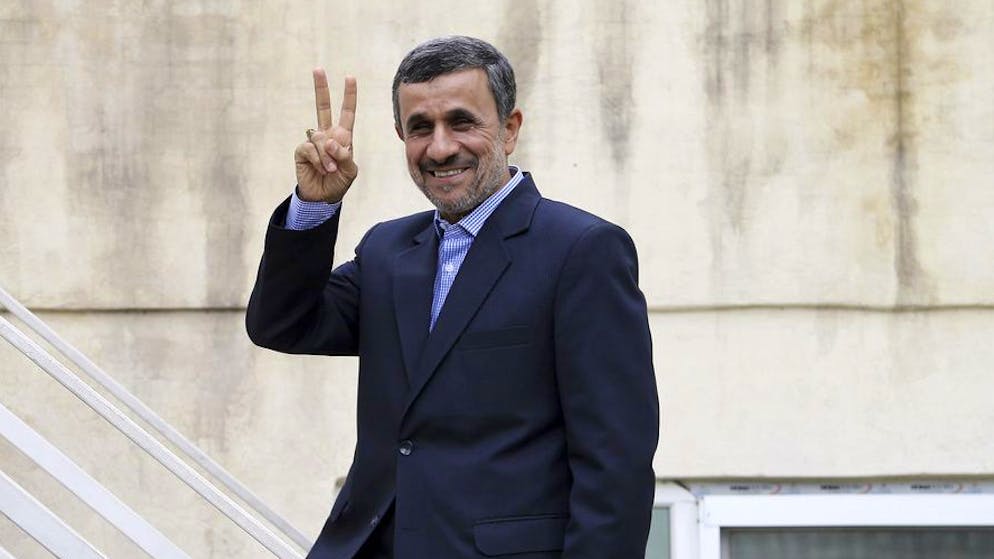 Unterwandert: Der Fisch stinkt vom Kopf her, weiss Mahmud Ahmadineschad.