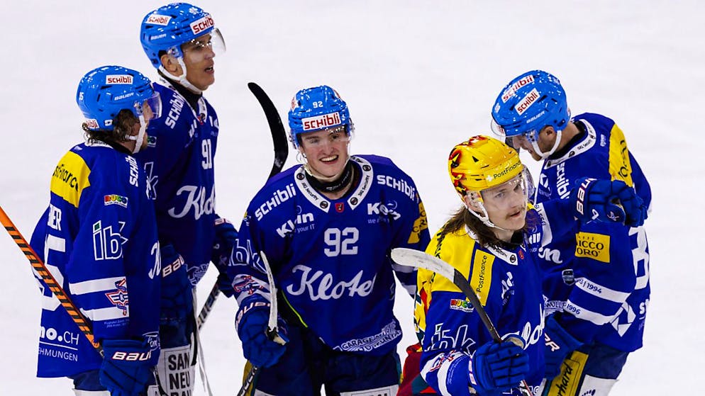 Die Klotener Spieler haben allen Grund zum Jubeln