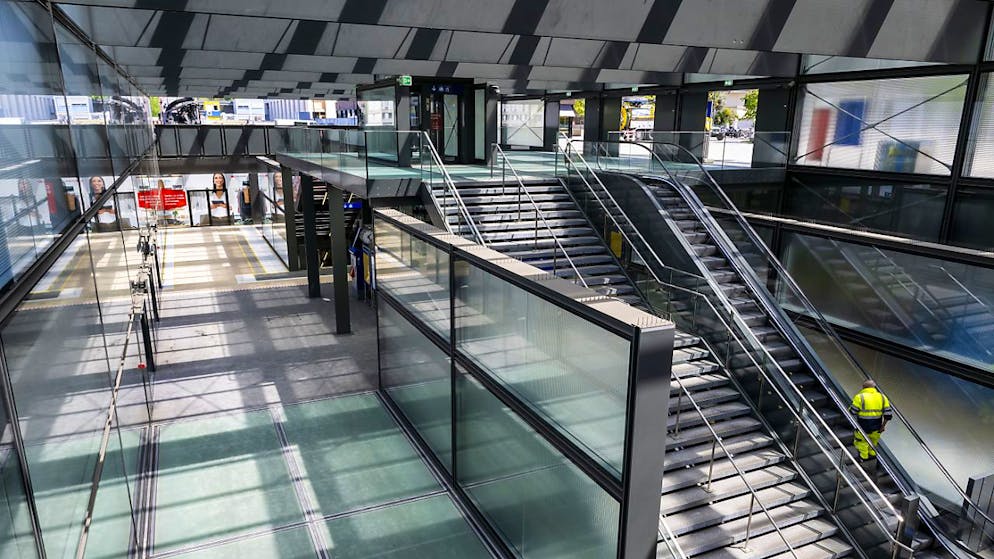 Der geplante neue Tiefbahnhof Genf ermöglicht die Durchfahrt von mehr Zügen und erweitert den Platz für das Umsteigen. (Archivbild)