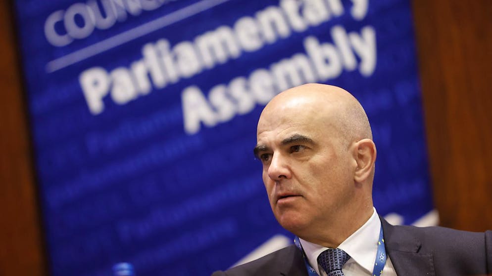 Will die europäische Völker-Familie stärken, ihre Werte wie Demokratie, Menschenrechte und Frieden: Alain Berset, Generalsekretär des Europarats, vor der Parlamentarischen Versammlung in Strassburg.