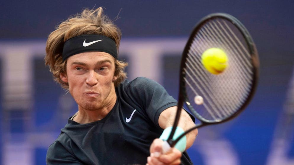 Der Russe Andrej Rublew führt die Spielerliste der diesjährigen Swiss Indoors an