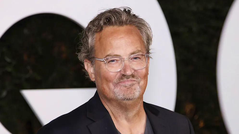 L'attore Matthew Perry