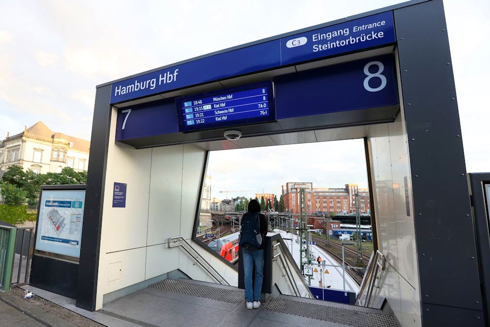 Ein Bahnsteig wurde zwischenzeitlich gesperrt.
