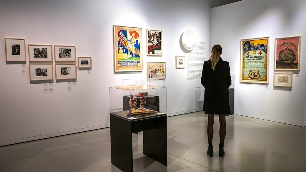 Le public pourra à la fois entendre des sons et voir des oeuvres en lien avec ceux-ci lors de l'exposition au Musée de la Croix-Rouge et du Croissant-Rouge (MICR) à Genève.