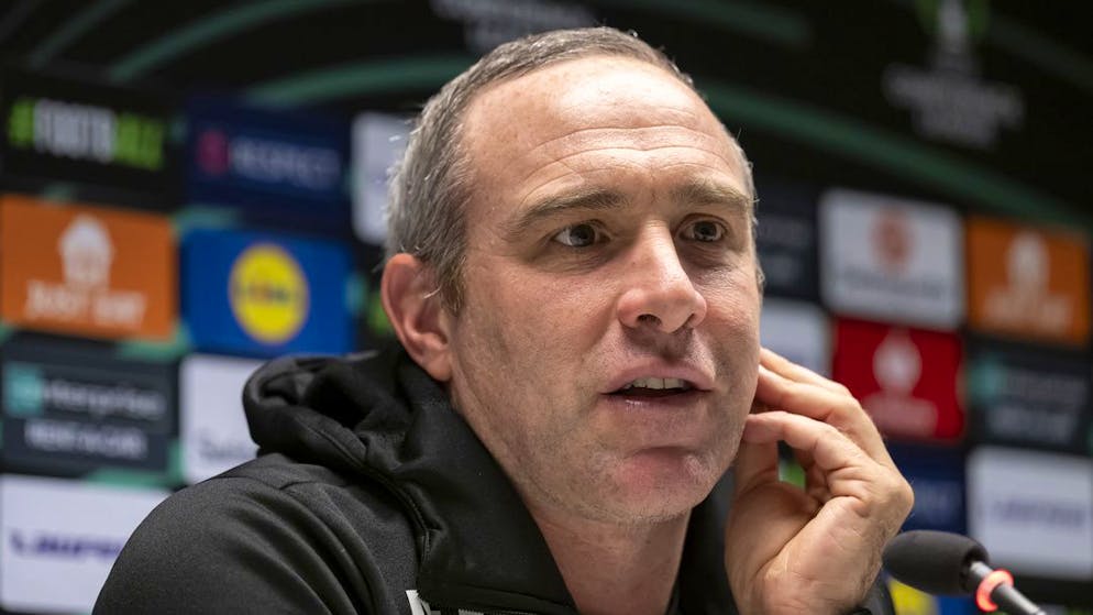 Mattia Croci Torti in conferenza stampa alla vigilia del debutto.