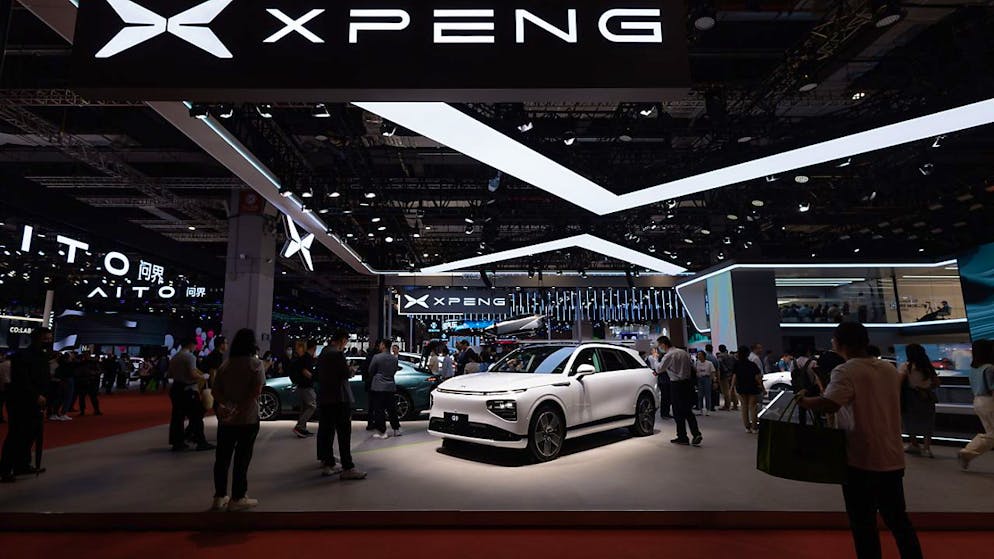 Le patron du constructeur chinois Xpeng estime que les voitures électriques de son entreprise n'étaient pas juste une "alternative bon marché", mais la "meilleure technologie", défendant l'accès des voitures chinoises sur le marché européen. (archives)