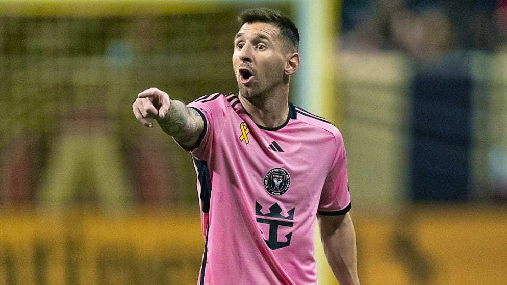 Also sets the tone in the MLS: Lionel Messi.