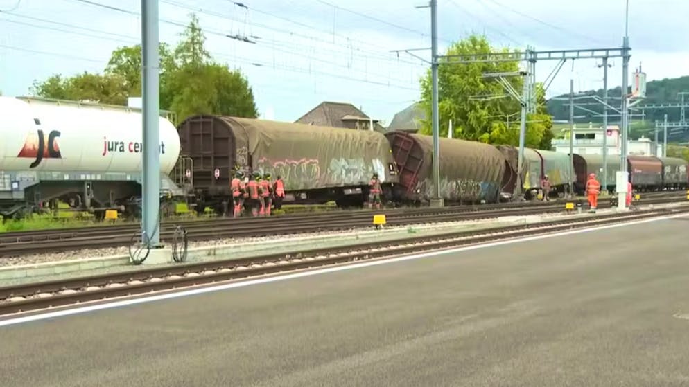Train derailed. SBB chaos between Zurich and Olten