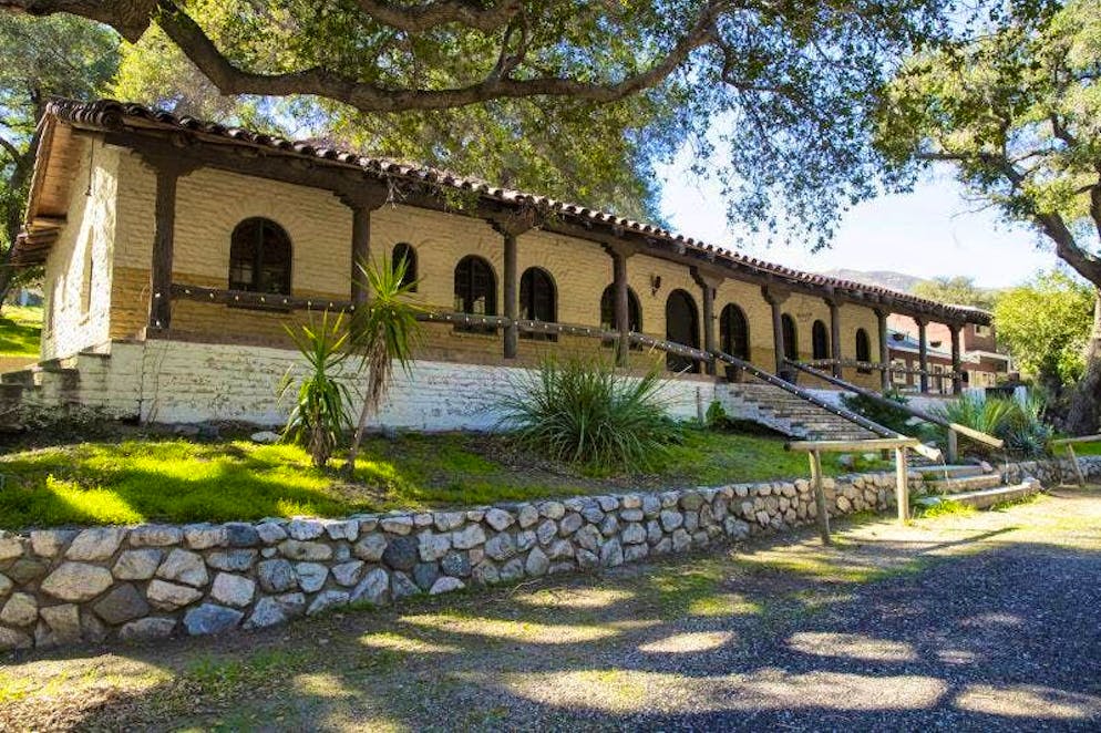 Some of the buildings on the ranch are over 100 years old.