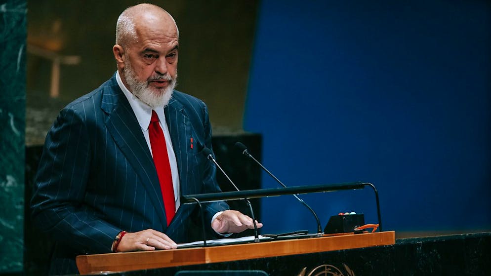 Il premier albanese Edi Rama