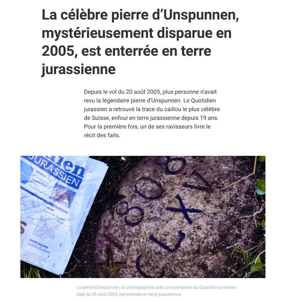 According to the "Quotidien Jurassien", the photo evidence is "undoubtedly" genuine.