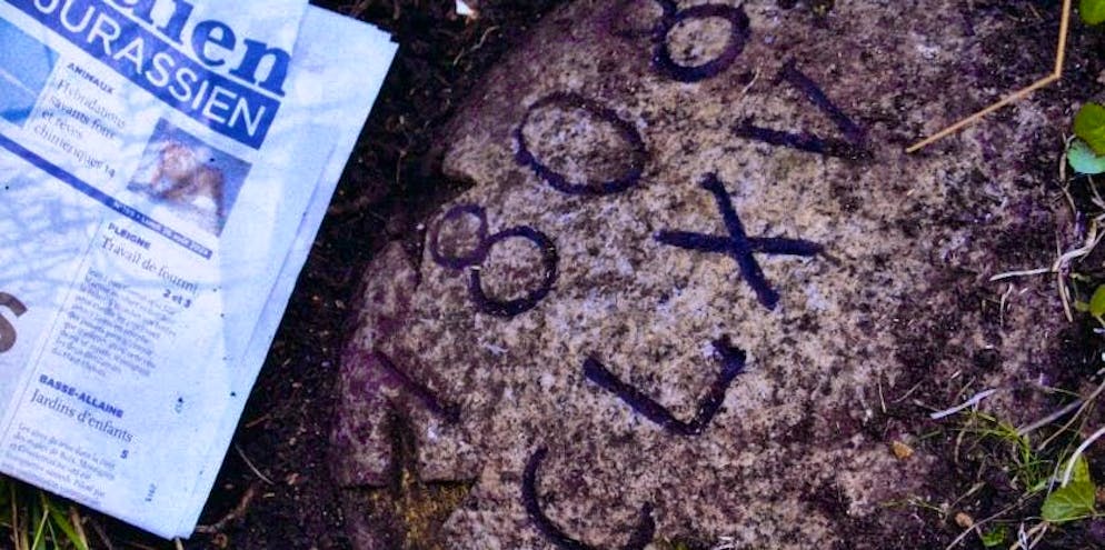 This picture is supposed to prove that the Unspunnenstein has been found.