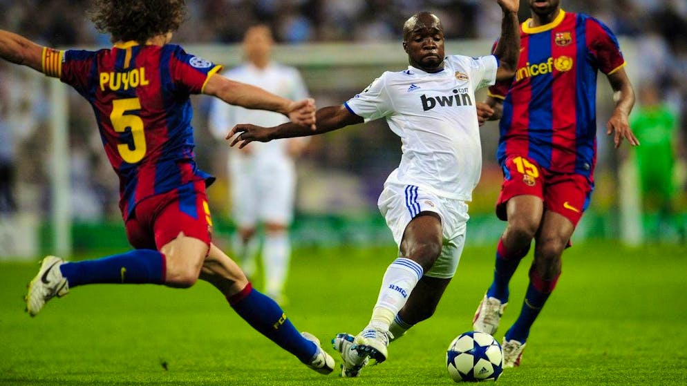 Lassana Diarra played for Real Madrid between 2009 and 2012 before moving to Russia.