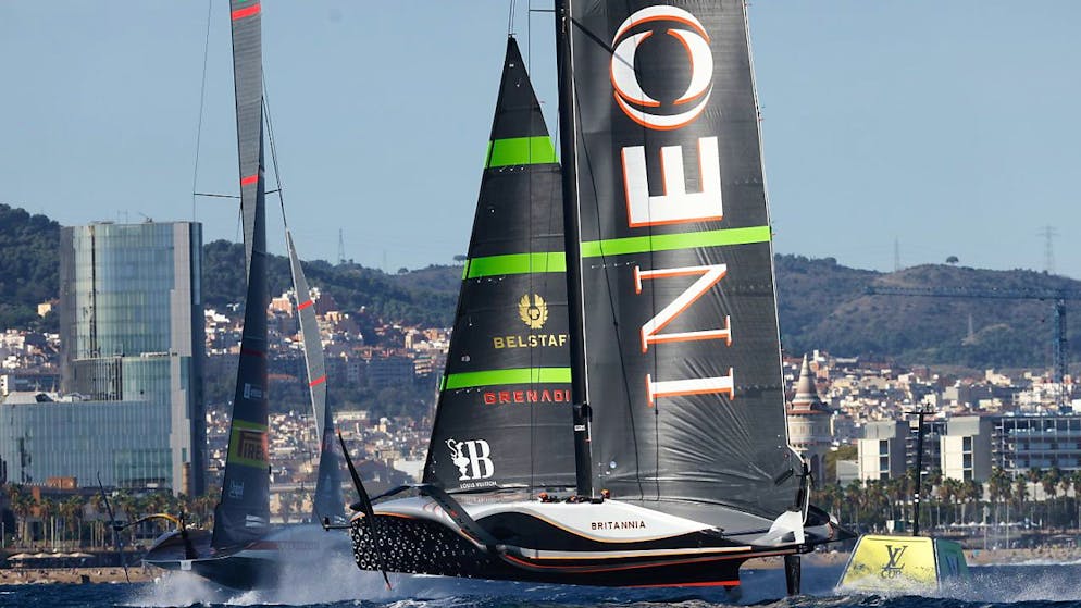 Die Briten fordern ab nächstem Samstag America's-Cup-Sieger New Zealand heraus.