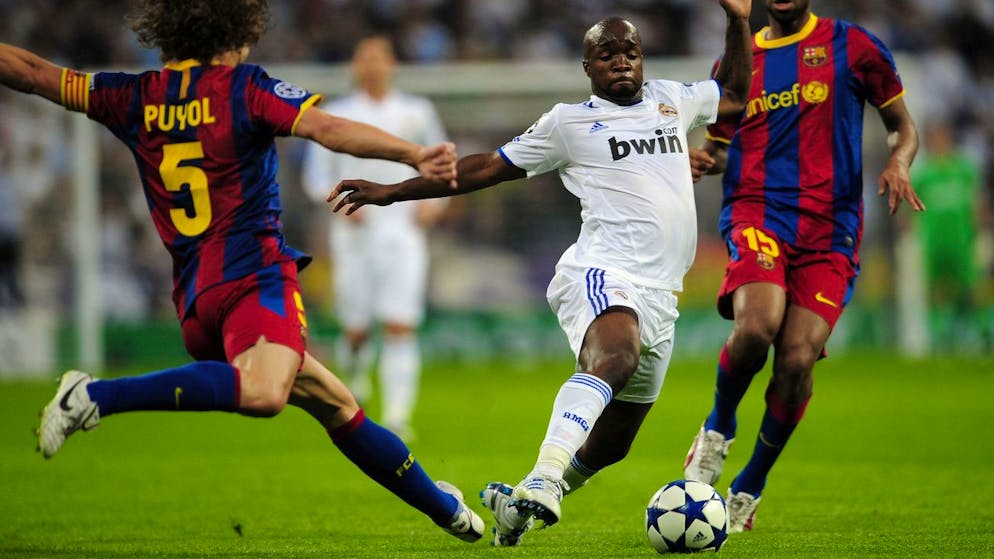 Lassana Diarra spielte zwischen 2009 und 2012 für Real Madrid, bevor er nach Russland wechselte.