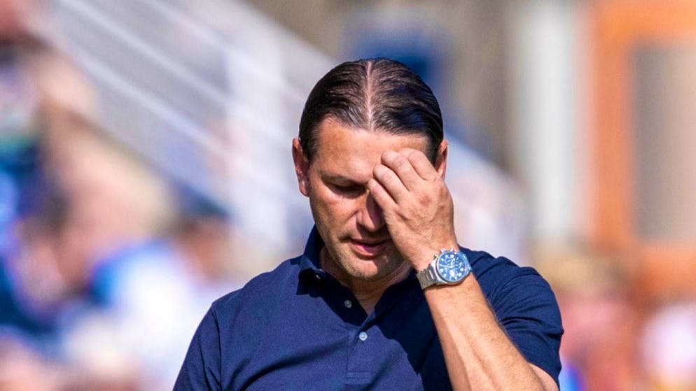 Gladbach coach Gerardo Seoane has to come up with something