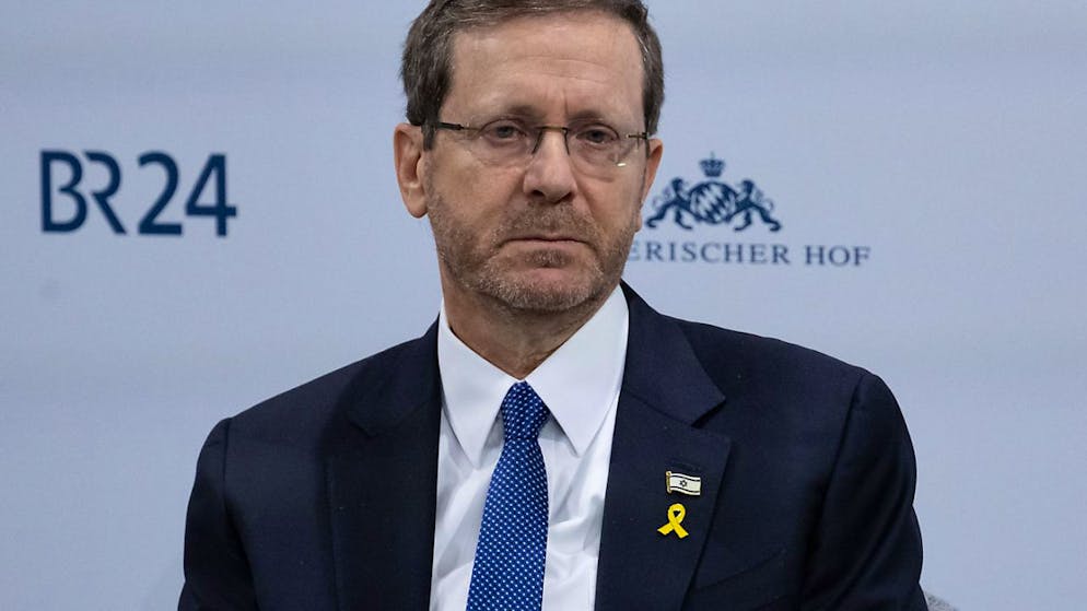 ARCHIV - Izchak Herzog, Präsident von Israel, nimmt an der Münchner Sicherheitskonferenz teil. Foto: Sven Hoppe/dpa