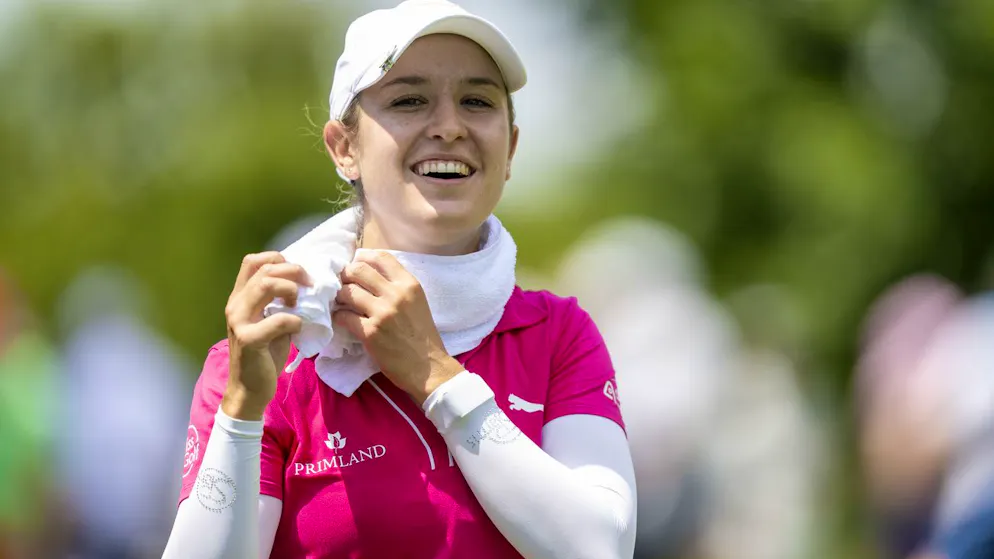 Golf. Chiara Tamburlini flamboyante à l'Empire du Milieu
