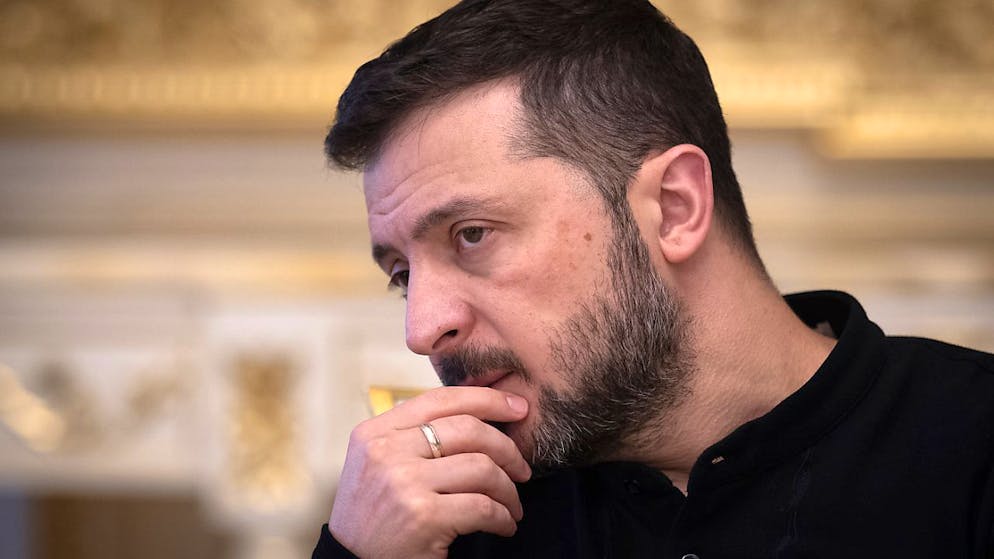 ARCHIV - Der ukrainische Präsident Wolodymyr Selenskyj Foto: Efrem Lukatsky/AP/dpa