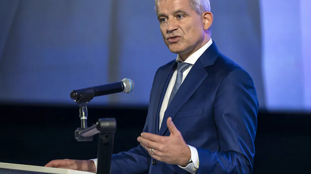 Le conseiller fédéral Beat Jans s'exprimera sur le rôle des enfants dans la démocratie lors d'une conférence jeudi à l'Université de Genève (archives).