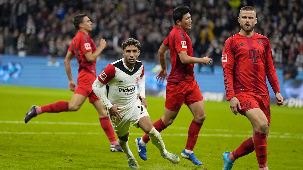 Frankfurts Omar Marmoush trifft gegen Bayern München doppelt und sichert seinem Team einen Punkt