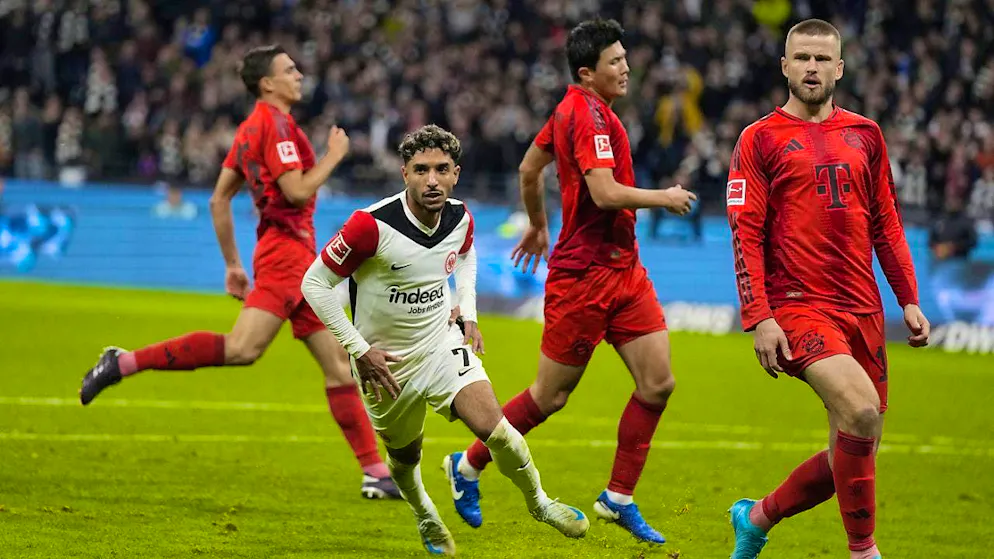 Frankfurt's Omar Marmoush scores twice against Bayern Munich and secures a point for his team