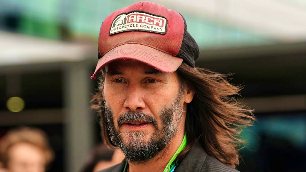 Action star Keanu Reeves takes part in US car race - Gallery. Action star Keanu Reeves joins the racing drivers. (archive picture)