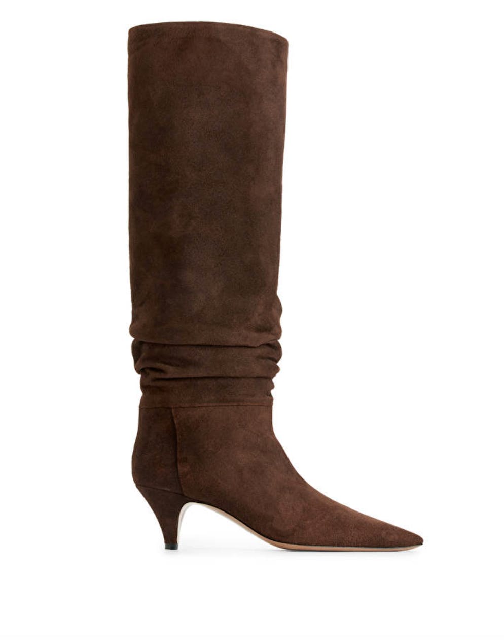 Trend-Alarm 4: Wildleder. Weiche Wildlederstiefel von Arket für 479 Franken. 