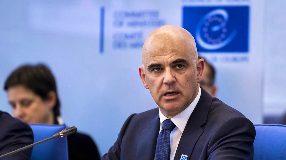 Alain Berset is Secretary General of the Council of Europe. (archive picture)