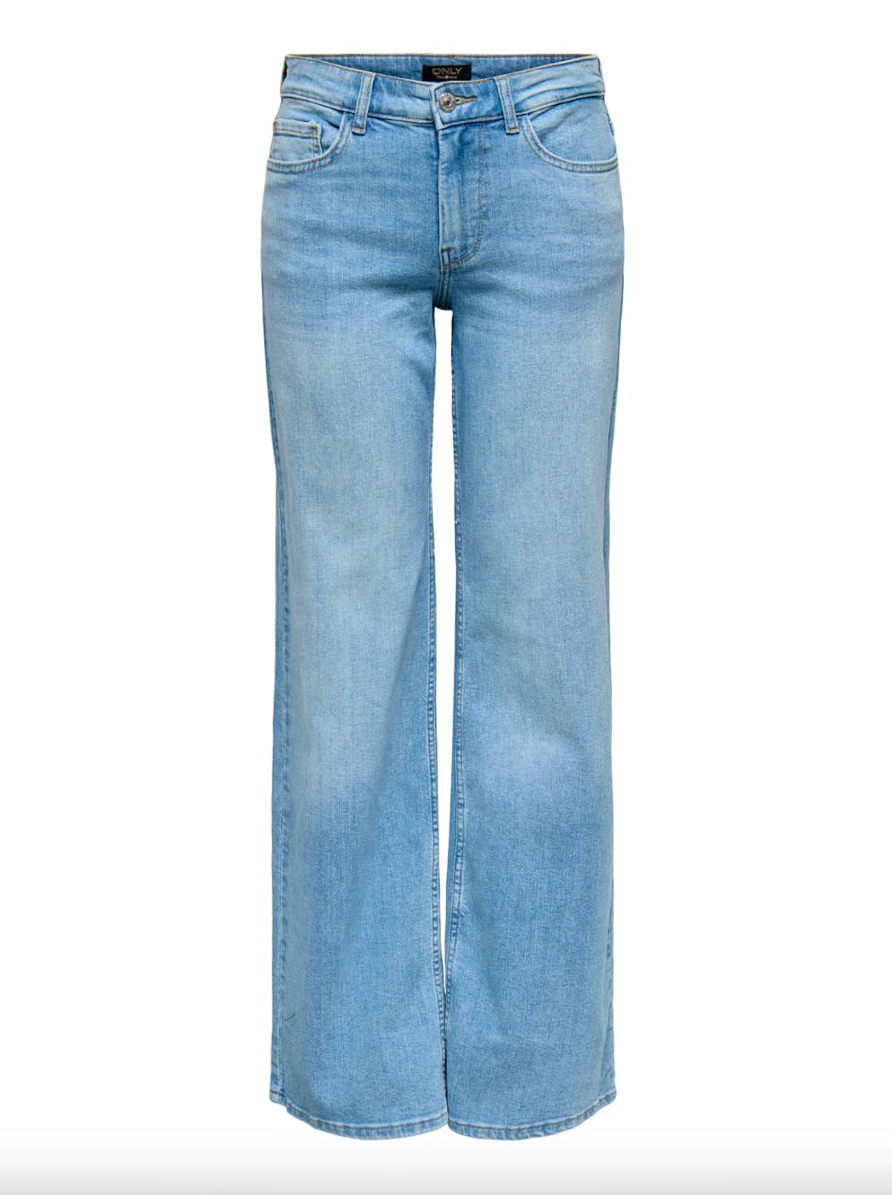 Trend-Alarm 6: Double Denim. Helle Jeanshose mit weitem Beinschnitt von Only für 39.95 Franken.