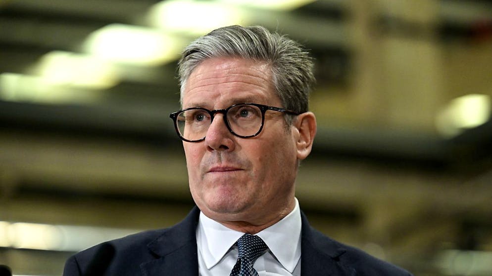 L'immagine del premier inglese Keir Starmer è in caduta libera in qualche sondaggio. (Foto d'archivio)