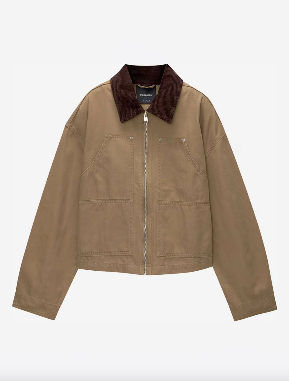 Trend-Alarm 8: Barn Jackets. Modell von Pull&Bear für 49.90 Franken, via About You. 