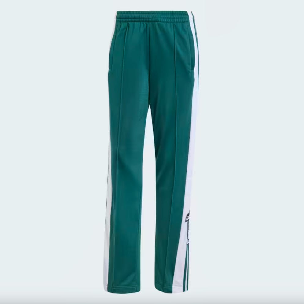 Trend-Alarm 7: Trainerhosen. Grüne «Adibreak»-Hose von Adidas für 85 Franken.