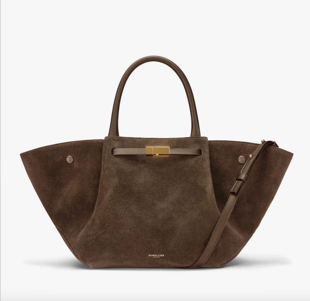 Trend-Alarm 4: Wildleder. Tasche «The Midi New York» von DeMellier für 570 Franken. 