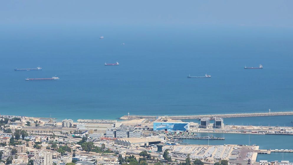 Le Hezbollah a revendiqué mardi des tirs de roquettes sur la ville de Haïfa, dans le nord d'Israël (archives).